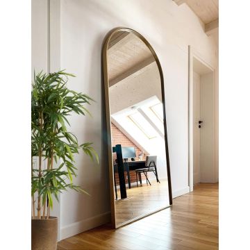 Lustro stojące GieraDesign Portal Vintage 80x170cm złote z łukiem POR/ST/VIN/G/80x170