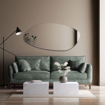 Lustro Roco Elong – podłużne, o nieregularnym obłym kształcie 80x160cm GieraDesign ROC/EL/OP/80X160