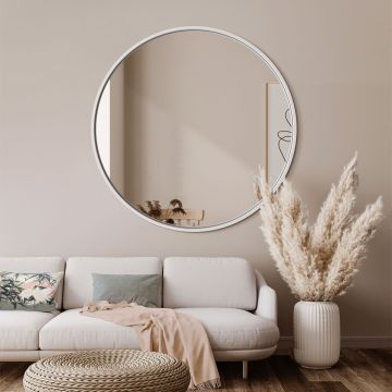 Lustro Scandi Slim – białe 120cm GieraDesign SCD/SL/W/120