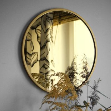 Lustro Scandi Mono złote 60cm GieraDesign SCM/SL/G/60