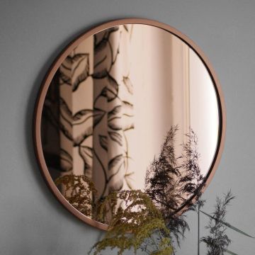 Lustro Scandi Mono miedziane 60cm GieraDesign SCM/SL/M/60