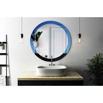 Lustro Sunrise niebieskie 70cm GieraDesign SUR/NE/70