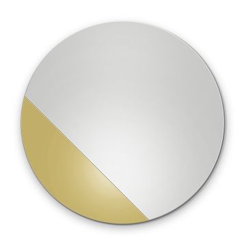 Lustro Sunset złote 80cm GieraDesign SUS/G/80