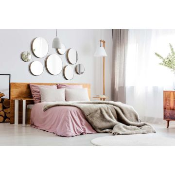 Zestaw luster Trio 20, 30, 40cm złote GieraDesign TRI/G/20,30,40