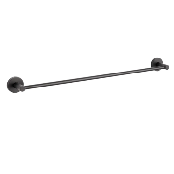 Reling na ręcznik Stella 60 65.5×6.5×5.5cm czarny mat 07.11560-B