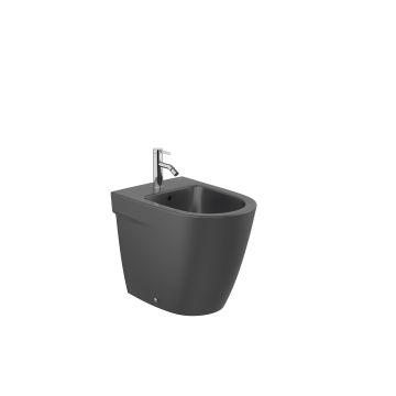 Bidet stojący przyścienny Roca Ona czarny mat A357687080