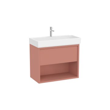 Zestaw szafka z umywalką Unik z 1 szufladą 80x43x60 cm Roca Tura terakota A852030560