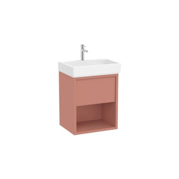 Zestaw szafka z umywalką Unik z 1 szufladą 55x43x60 cm Roca Tura terakota A852024560