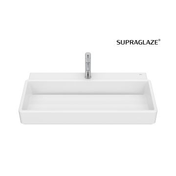 Umywalka ścienna 80x43x15,5 cm Roca Tura z otw. supraglaze A327695S00