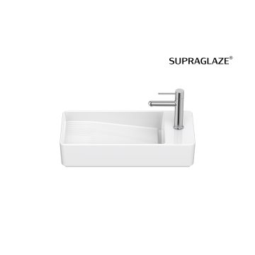 Umywalka ścienna 55x27,5x12,5 cm Roca Tura z otw. supraglaze A327692S00