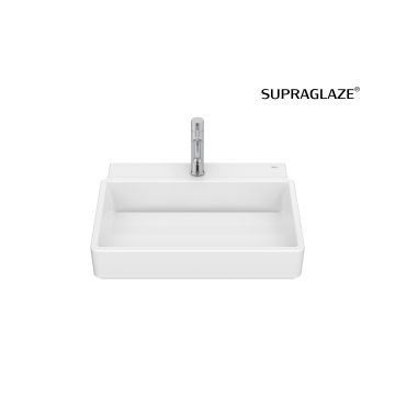 Umywalka ścienna 55x43x15,5 cm Roca Tura z otw. supraglaze A327693S00