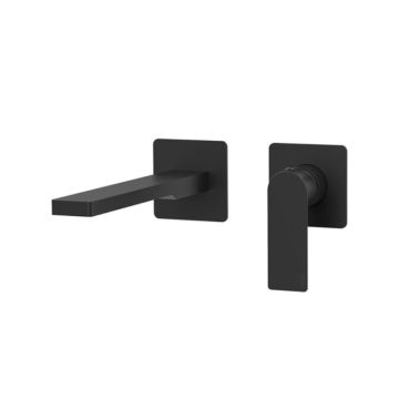 Bateria umywalkowa podtynkowa 240 mm Paffoni Tango czarny mat TA106NO70