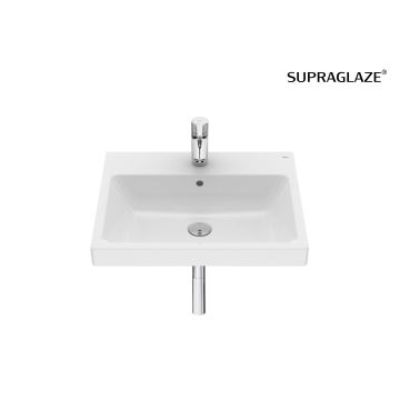 Umywalka ścienna 55x46 cm Roca Gap z otw. supraglaze A3270MVS00