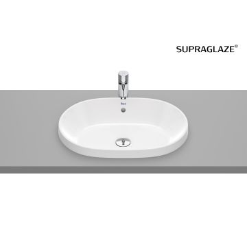 Umywalka blatowa 55x39 cm Roca Gap bez otw. supraglaze A3270Y5S00