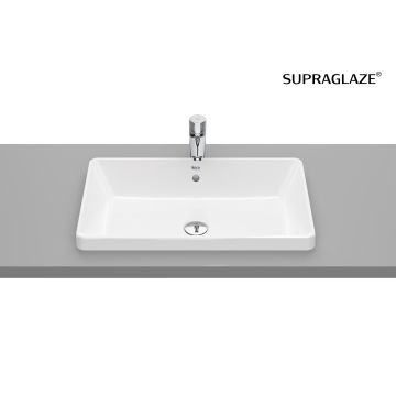 Umywalka blatowa 60x37 cm Roca Gap bez otw. supraglaze A3270Y8S00