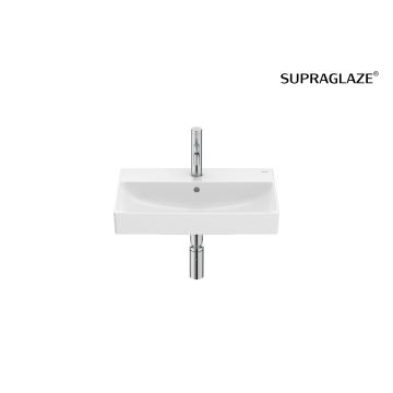 Umywalka ścienna Fineceramic 60x36 cm Roca Ona z otw. supraglaze A327684S00
