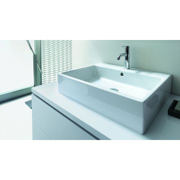 Umywalka 60x47 cm nablatowa Duravit Vero Air  biała 2352600000
