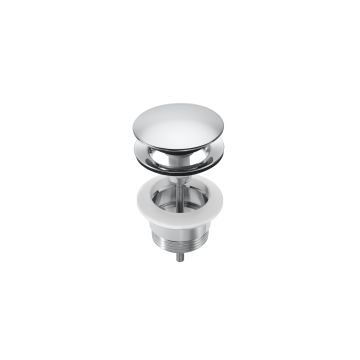 Korek uniwersalny click-clack do umywalek Roca Aqua chrom A505401000