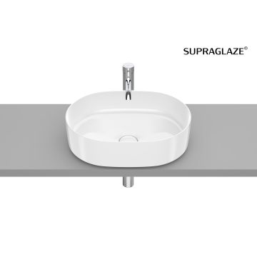 Umywalka nablatowa 50x37 cm Roca Inspira Round bez otw. supraglaze A327520S00