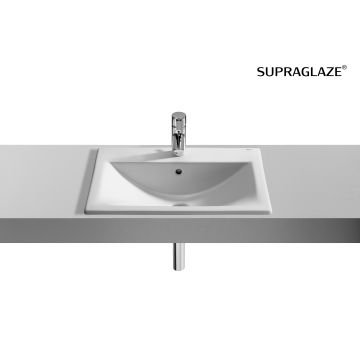Umywalka blatowa 55x42,5 cm Roca Diverta z otw. supraglaze A327116S00