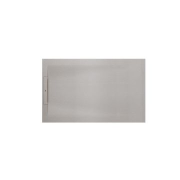 Brodzik prostokątny 140x90 cm Roca Pyros Stonex® z ukrytym odpływem perłowy AP90157838401630