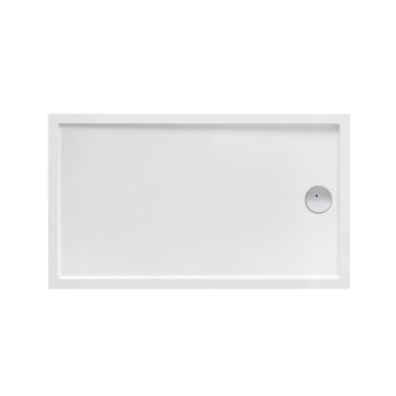 Brodzik prostokątny 120x90 cm Roca Granada Medio biały A276341000