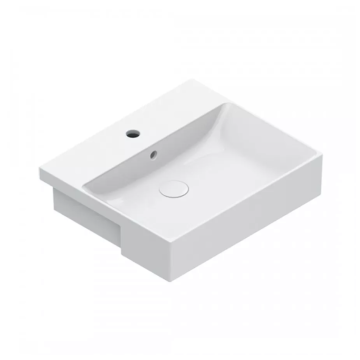Umywalka Catalano Zero 55x47 cm z otw. na baterię Bianco 1LS55ZPFC00