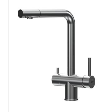 Bateria kuchenna Elleci Cross Pure chrom szczotkowany MIKCROCS