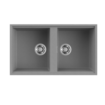 Zlewozmywak Elleci Best 450 podwieszany G48 Cemento LGB45048BSO