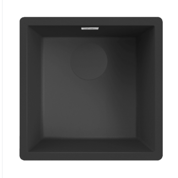 Zlewozmywak Elleci Dynamo 102 456x456mm G40 Nero LGZ10240FIXCB