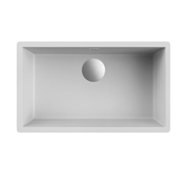 Zlewozmywak Elleci Dynamo 130 756x456mm G68 Bianco LGZ13068FIXCI