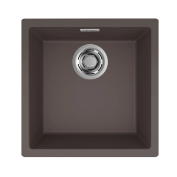 Zlewozmywak Elleci Zen 102 456x456mm K87 Cocoa LKZ10287BKM