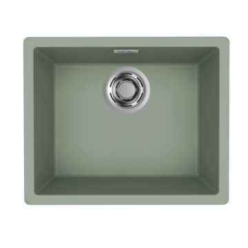 Zlewozmywak Elleci Zen 105 556x456mm K82 Sage Green LKZ10582BKM