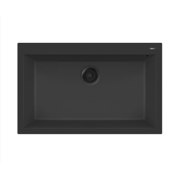 Zlewozmywak Elleci Quadra 130 790x500mm G40 Tutto Nero LGQ13040A66