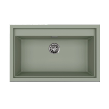 Zlewozmywak Elleci Sintesi 130 790x500mm K82 Sage Green LKS13082