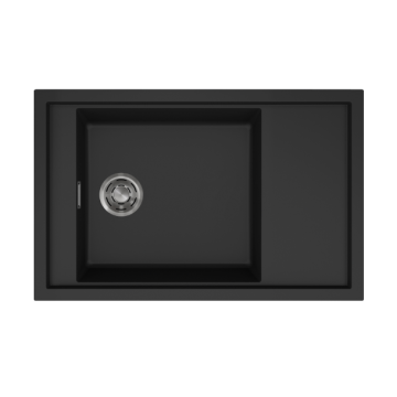 Zlewozmywak Elleci Sintesi 305 780x500mm K86 Black LKS30586