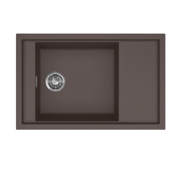 Zlewozmywak Elleci Sintesi 305 780x500mm K87 Cocoa LKS30587