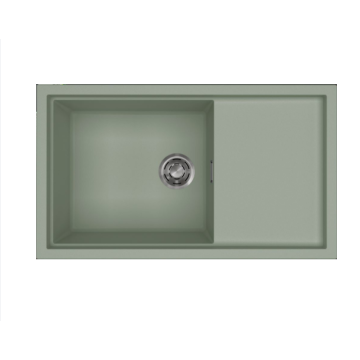 Zlewozmywak Elleci Sintesi 410 860x500mm K82 Sage Green LKS41082