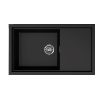 Zlewozmywak Elleci Sintesi 410 860x500mm K86 Black LKS41086