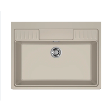 Zlewozmywak Elleci Spazio 900 XL 900x665mm K95 Champagne LKS90095XLP