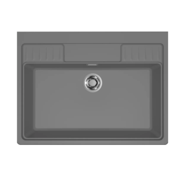 Zlewozmywak Elleci Spazio 900 XL 900x665mm K99 Concrete LKS90099XLP