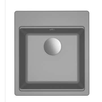 Zlewozmywak Elleci Time 102 450x510mm G48 Cemento LG210248FIXCI Zlewozmywak Elleci Time 102 450x510mm G48 Cemento LG210248FIXCI