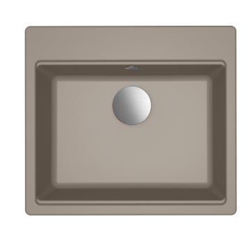 Zlewozmywak Elleci Time 105 570x510mm G43 Tortora LG210543FIXCI