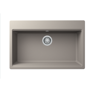 Zlewozmywak Elleci Time 130 790x510mm G43 Tortora LG213043FIXCI