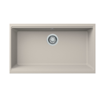 Zlewozmywak Elleci Time 130 750x435mm G39 Bianco Soft podwieszany LG213039FIXCIBSOK