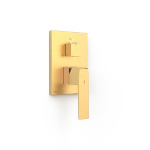 Maskownica do wpuszczanego korpusu 3-drożnego Rapid-box Tres Slim Slim 24-K Matowe Złoto 20227310OM