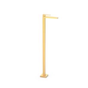 Bateria umywalkowa wolnostojąca Tres Slim Exclusive Złoto matowe 24k 20285301OM