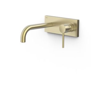 Bateria podtynkowa umywalkowa Tres Study Exclusive wylewka 180mm Złoty cava 26230031CA