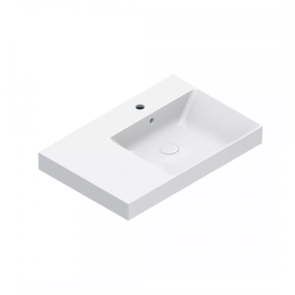 Umywalka Catalano Zero 75x50 cm prawa z otw. na baterię Bianco 175DZEUPFC00