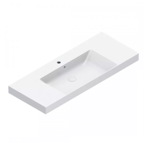 Umywalka Catalano Zero 125x50 cm z otw. na baterię Bianco 1125ZEUPFC00